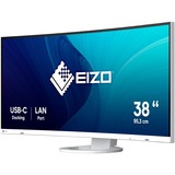 EIZO EV3895-WT 37.5" Moniteur incurvé Blanc, 1x DisplayPort, 2x HDMI, 1x USB-C, 4x USB-A, 1x RJ-45
