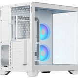 Fractal Design Fractal Design Pop 2 Vision RGB boîtier midi tower Blanc | 1x USB-A | 1x USB-C | RGB | Verre Trempé