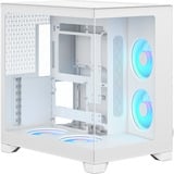 Fractal Design Fractal Design Pop 2 Vision RGB boîtier midi tower Blanc | 1x USB-A | 1x USB-C | RGB | Verre Trempé