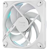 Fractal Design Momentum 14 RGB White, Ventilateur de boîtier Blanc, Connecteur PWM à 4 broches, ARGB Gen 2 (20 LED)