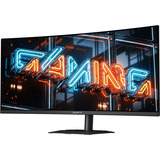 GIGABYTE MO34WQC36 QD-OLED 34" Moniteur UltraWide gaming incurvé Noir, 1x DisplayPort, 2x HDMI, 1x USB-C, 2x USB-A, 360 Hz