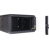 Inter-Tech Boîtier mural SMB-6606, Armoire informatique Noir
