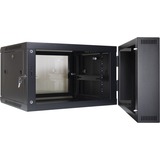 Inter-Tech Boîtier mural SMB-6606, Armoire informatique Noir