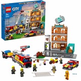 LEGO City - La brigade des pompiers, Jouets de construction 60321