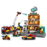 LEGO City - La brigade des pompiers, Jouets de construction 60321