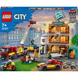 LEGO City - La brigade des pompiers, Jouets de construction 60321