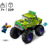 LEGO Marvel - Le camion Hulk contre Thanos, Jouets de construction 76312