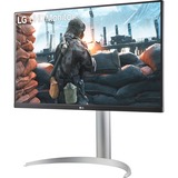 LG  27UP650P-W 27" 4K UHD Moniteur gaming  Argent, 2x HDMI, 1x DisplayPort