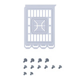 Lian Li Kit GPU vertical pour A3 m-ATX, Carte de montage Blanc