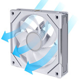 Lian Li UNI FAN SL-INFINITY 120 ARGB Reverse Blade ventilateurs de boîtier Blanc, 3 pièces, 120 x 122 x 25 mm, PWM