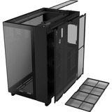 NZXT H9 Elite boîtier midi tower Noir | 2x USB-A | 1x USB-C | RGB | Verre Trempé