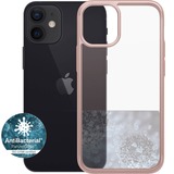 PanzerGlass ClearCaseColor iPhone 12 mini, Housse smartphone Transparent/Or rose