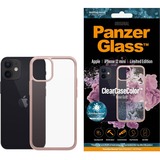 PanzerGlass ClearCaseColor iPhone 12 mini, Housse smartphone Transparent/Or rose