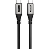 Sitecom 140W GaN Power Delivery chargeur mural avec affichage LED Noir, 2x USB-C, 1x USB-A, 2 mètres