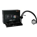 be quiet! Pure Loop 2 240mm, Watercooling Noir, Connecteur de ventilateur PWM à 4 broches, LED ARGB