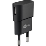 goobay Chargeur domestique USB à 1 port 5W/1.0A  Noir
