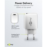 goobay Chargeur rapide USB-C PD GaN (25 W) Blanc