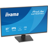 iiyama ProLite X2793HSU-B1 27" Moniteur Noir (Mat), 1x DisplayPort, 1x HDMI, 2x USB-A, 120 Hz
