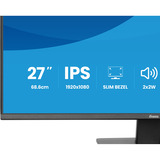 iiyama ProLite X2793HSU-B1 27" Moniteur  Noir (Mat), 120 Hz, HDMI, DisplayPort, USB, Audio