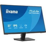 iiyama ProLite X2793HSU-B1 27" Moniteur  Noir (Mat), 120 Hz, HDMI, DisplayPort, USB, Audio