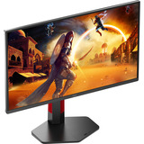 AOC Q25G4SR 24.5" Moniteur gaming  Noir/Rouge, 300 Hz, HDMI, DisplayPort, audio
