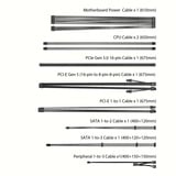 ASUS Prime Gold alimentation  modulaire 750 watt Blanc, 1x 12V-2x6, 3x PCIe, 750 W, 100 - 240 V, Actif, 110 W, 744 W, 110 W