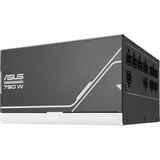 ASUS Prime Gold alimentation  modulaire 750 watt Blanc, 1x 12V-2x6, 3x PCIe, 750 W, 100 - 240 V, Actif, 110 W, 744 W, 110 W