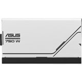 ASUS Prime Gold alimentation  modulaire 750 watt Blanc, 1x 12V-2x6, 3x PCIe, 750 W, 100 - 240 V, Actif, 110 W, 744 W, 110 W