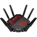 ASUS ROG GT-BE19000, Routeur Wi-Fi 7 (802.11be), Tri-bande (2,4 GHz / 5 GHz / 6 GHz), Ethernet/LAN, Noir, Rouge, Routeur