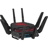 ASUS ROG GT-BE19000, Routeur Wi-Fi 7 (802.11be), Tri-bande (2,4 GHz / 5 GHz / 6 GHz), Ethernet/LAN, Noir, Rouge, Routeur