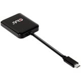 Club 3D CSV-1555, Répartiteurs de DisplayPort Noir