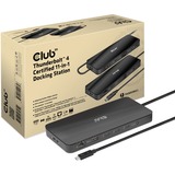Club 3D Station d'accueil 11-en-1 certifiée Thunderbolt 4 Noir