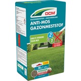 DCM Engrais anti-mousse pour gazon 1,5 kg Jusqu'à 20 m²