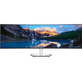 Dell UltraSharp U4924DW 49" Curved UltraWide Moniteur  Argent/Noir, 2x HDMI, Mini-DisplayPort, 5x USB-A, 5x USB-C, RJ-45