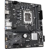 GIGABYTE H610M D3W DDR4 carte mère socket 1700 Noir/gris, Gb-LAN, Sound, µATX