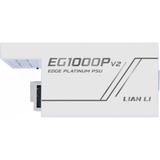Lian Li Edge Platinum V2 alimentation 1000 watt Blanc, 1x 12V-2x6, 1x PCIe