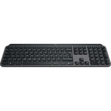 Logitech MX Keys S Wireless, clavier Gris foncé, Layout BE, Membrane, LED blanches