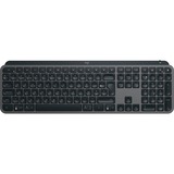 Logitech MX Keys S Wireless clavier Gris foncé, Layout BE (AZERTY), Membrane, 100%, LED blanches