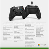 Microsoft Xbox Wireless Controller + USB-C, Manette de jeu Noir, Câble USB-C inclus | PC, Xbox One, Xbox Series X, Xbox Series S