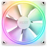 NZXT F120 RGB DUO Single 120x120x25, Ventilateur de boîtier Blanc, sans contrôleur