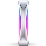 NZXT F120 RGB DUO ventilateur de boîtier Blanc, 120 x 120 x 25 mm, PWM, sans contrôleur