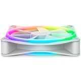 NZXT F120 RGB DUO ventilateur de boîtier Blanc, 120 x 120 x 25 mm, PWM, sans contrôleur