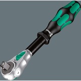Wera 8100 SC 4 Jeu de cliquets Zyklop Speed, Set d'outils Noir/Vert, Clé à cliquet de 38 pièces avec tête pivotante