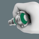 Wera 8100 SC 4 Jeu de cliquets Zyklop Speed, Set d'outils Noir/Vert, Clé à cliquet de 38 pièces avec tête pivotante