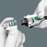 Wera 8100 SC 4 Jeu de cliquets Zyklop Speed, Set d'outils Noir/Vert, Clé à cliquet de 38 pièces avec tête pivotante