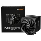 be quiet! Pure Rock Pro 3 Noir, Refroidisseur CPU Noir, socket Intel et AMD, finition noire, Refroidisseur d'air, 12 cm, 2000 tr/min, 101,2 m³/h, Noir