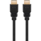 goobay Câble HDMI 2.1 ultra-haute vitesse avec Ethernet Noir, 5 mètres
