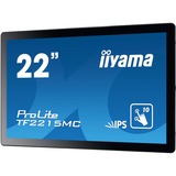iiyama ProLite TF2215MC-B2 21.5" Moniteur Noir, 1x DisplayPort, 1x HDMI, 1x VGA