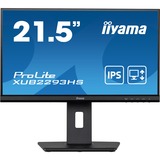 iiyama ProLite XUB2293HS-B5 21" Moniteur  Noir, 75 Hz, HDMI, DisplayPort, Audio, AMD Free-Sync