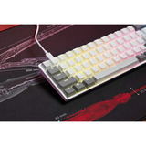 Corsair CLIPPER PRO MINI 60 Hall Effect RGB clavier gaming mécanique Blanc, Layout US (QWERTY), Corsair MGX Hyperdrive, 60%, US layout (QWERTY), Corsair MGX Hyperdrive, 60%, RGB